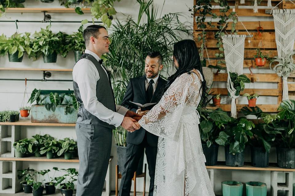 Ceremony at Wild Roots