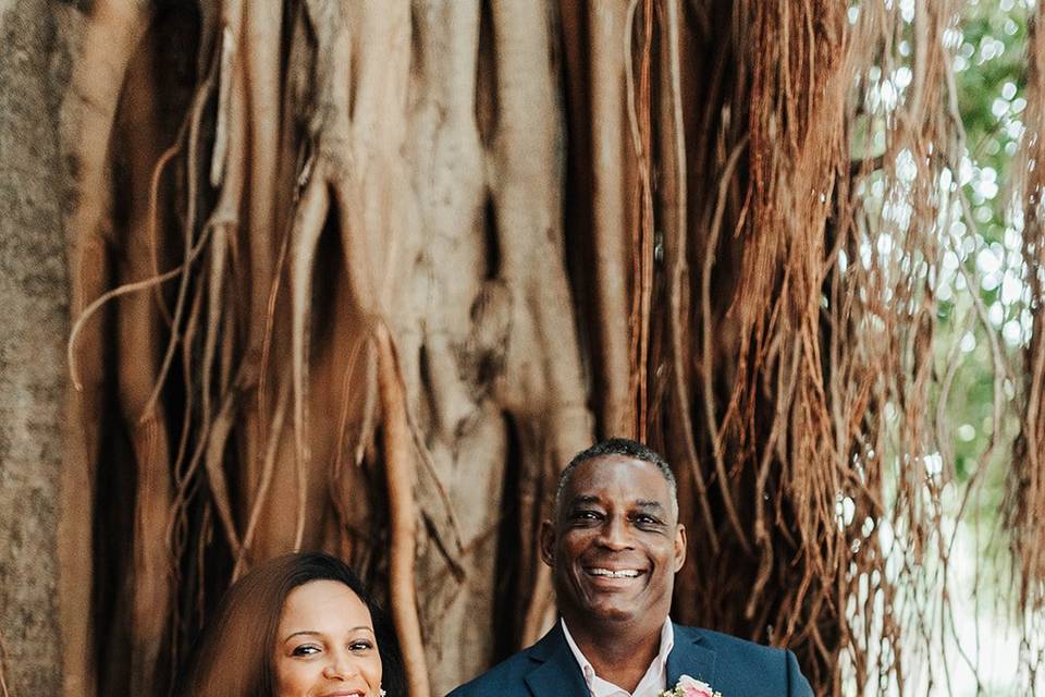 Smiling under the Banyan Trees