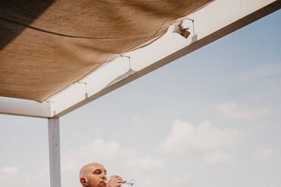 Champagne Toast for couple