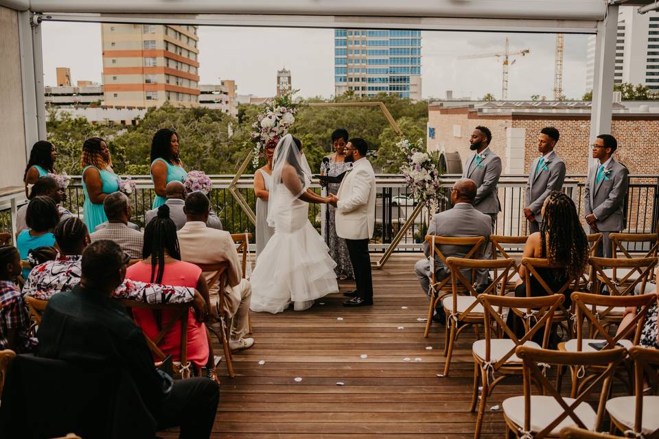 Ceremony on the Rooftop