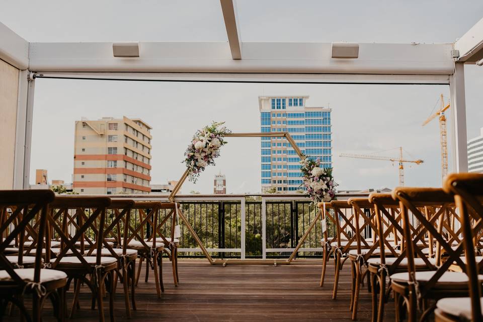 Red Mesa Rooftop Ceremony