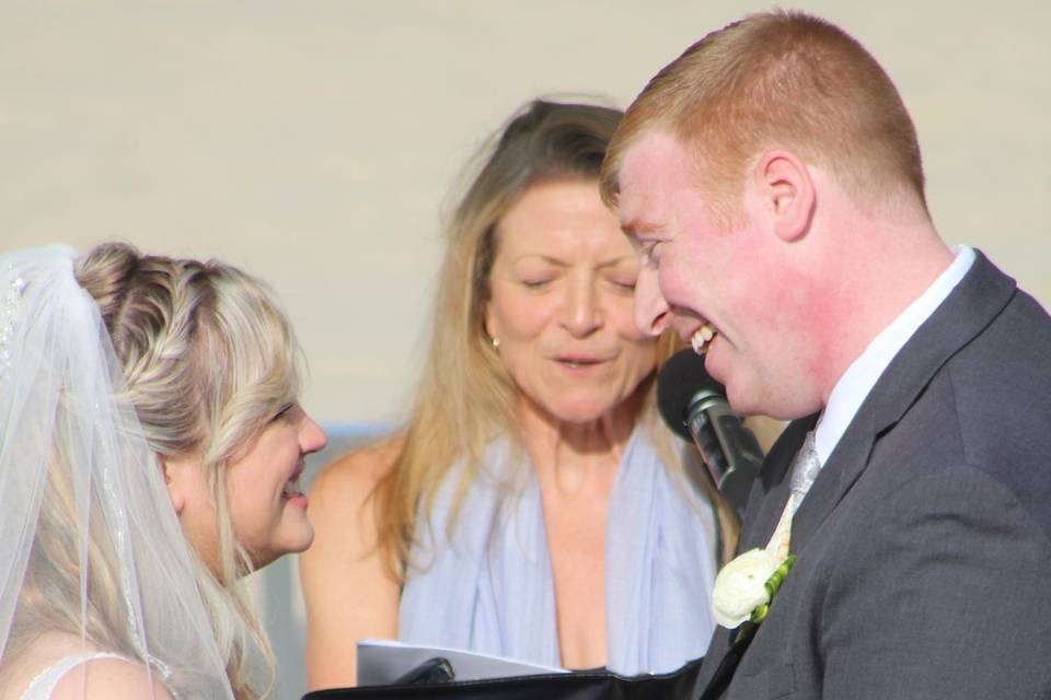 Beach ceremony