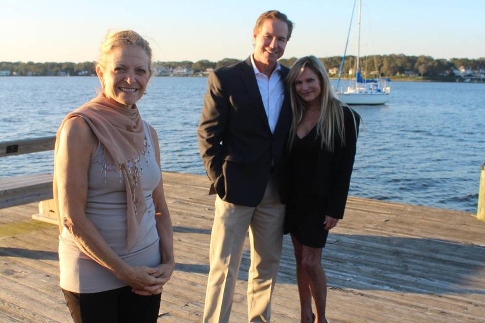 Dockside ceremony