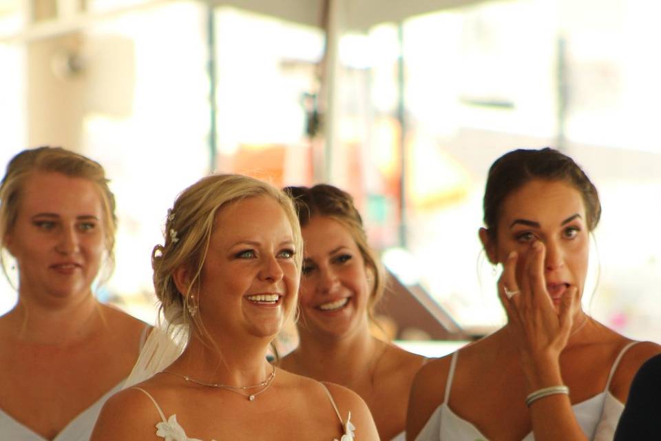 Wedding laughs