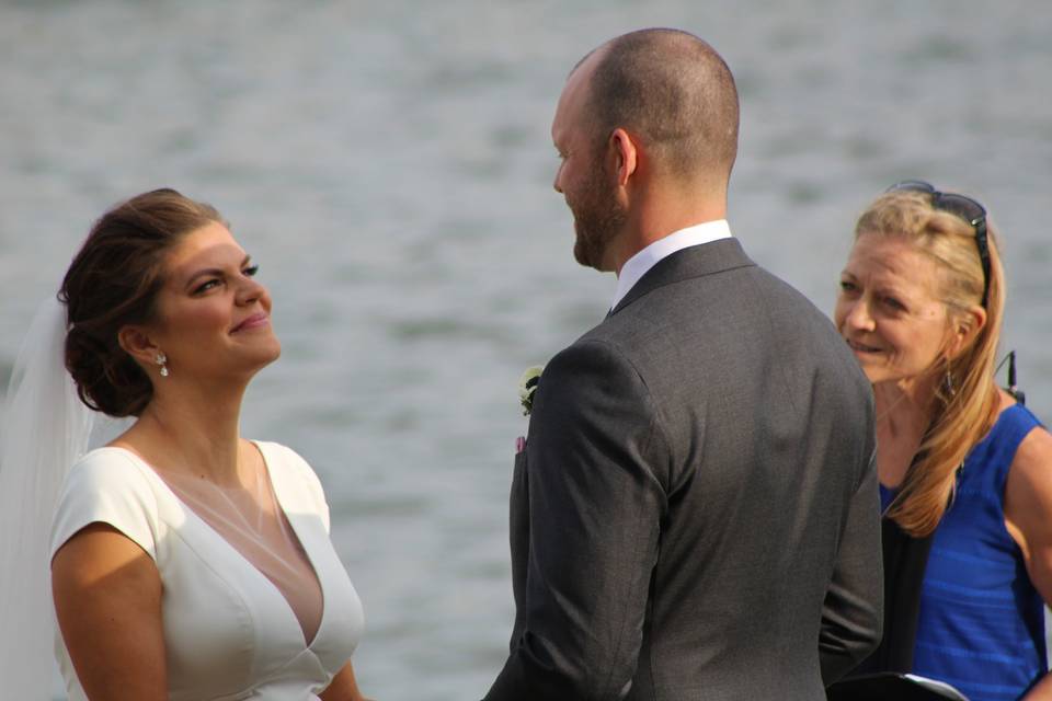 Waterfront ceremony