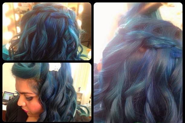 Bridesmaid hair