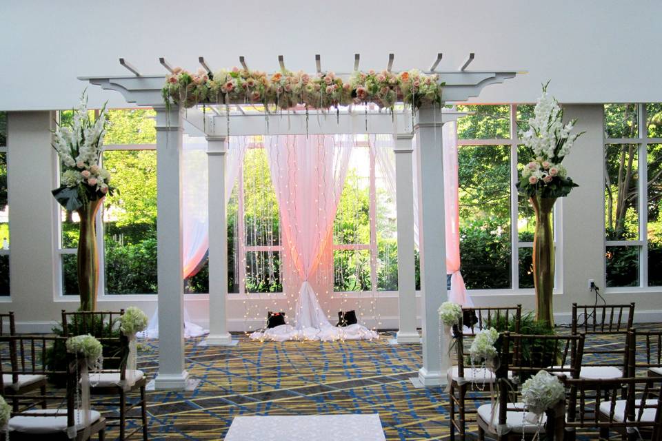 White Pergola