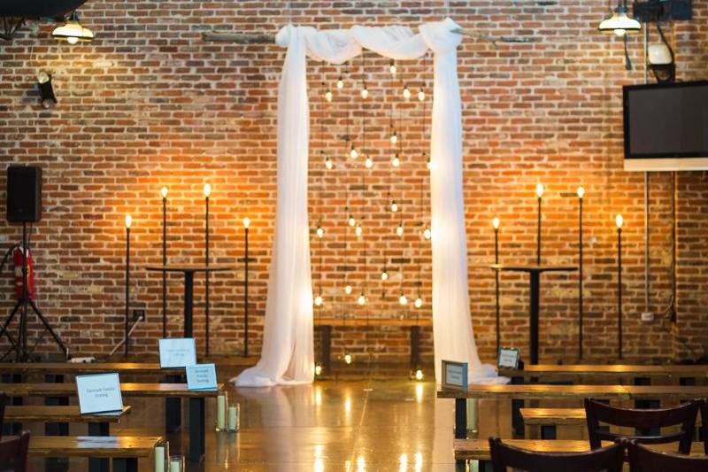 Exposed Brick Ceremony