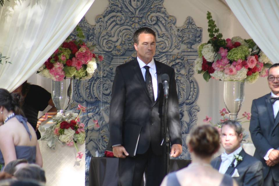 Jeff Tackett Wedding Officiant