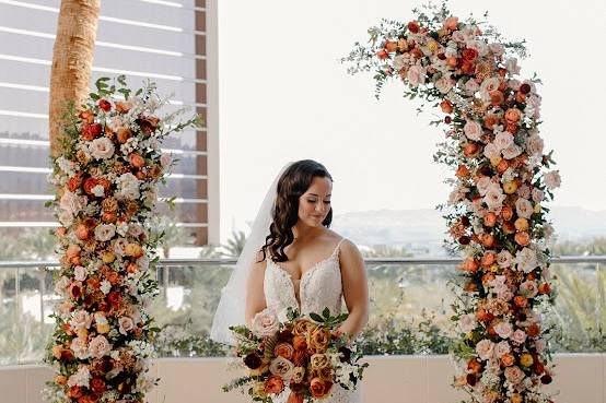 Fall Boho Arch