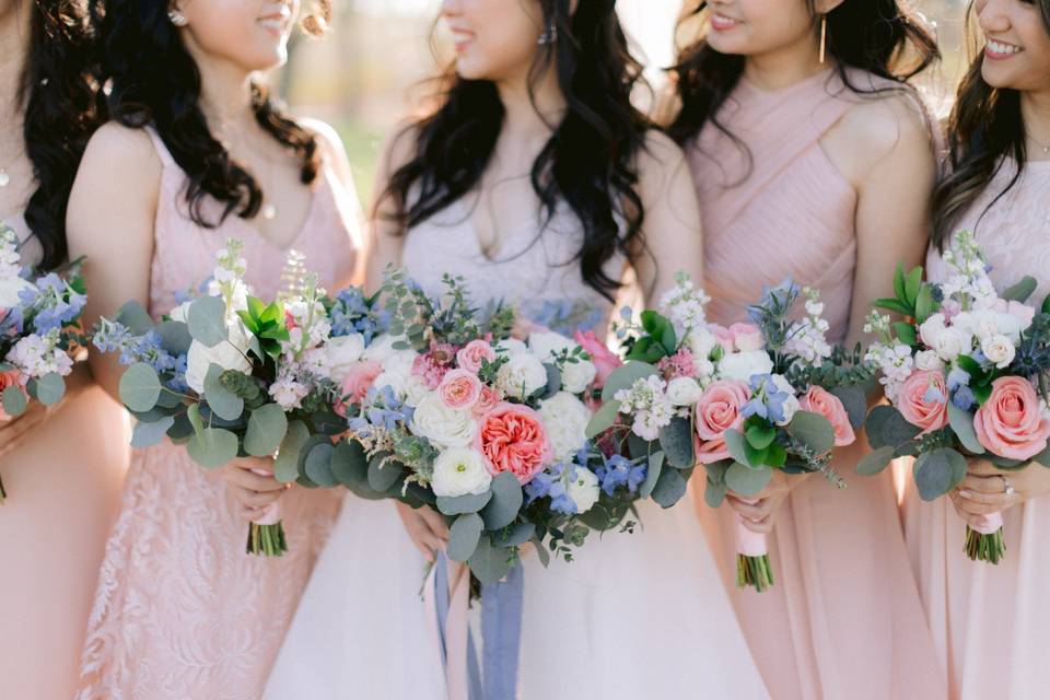 Spring bouquets