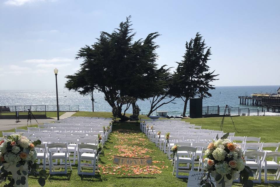 Ceremony site