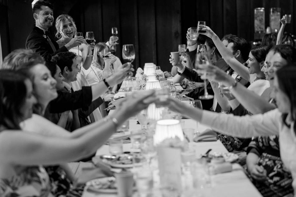 Dinner toast