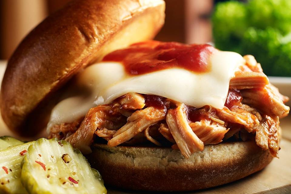 BBQ Pulled Chicken Sandwich