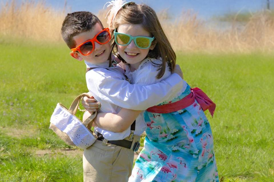 Ring bearer & flower girl