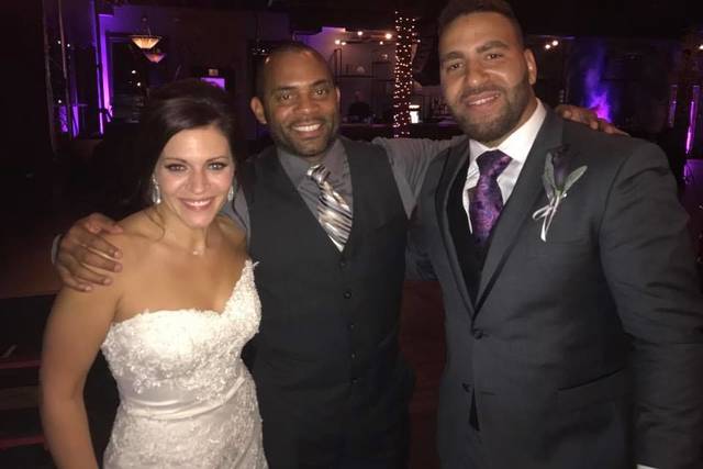 Couple with DJ Double V