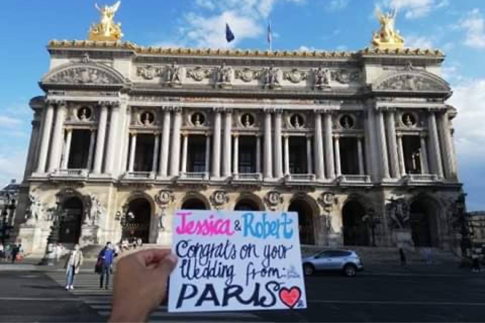 Wishes from Paris!