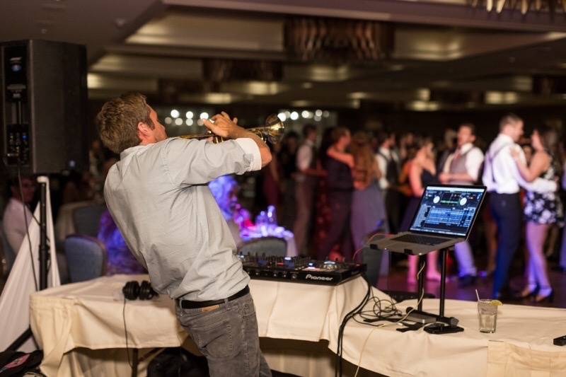 Trumpet wedding dj