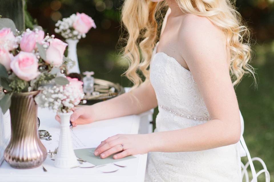 Bridal portrait