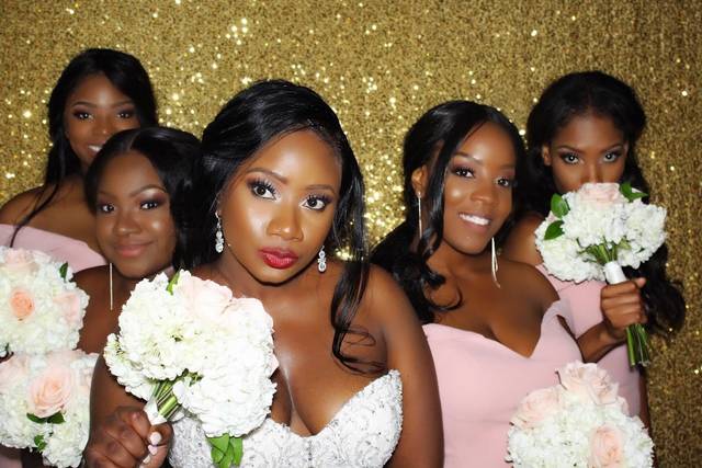 Wedding party fun