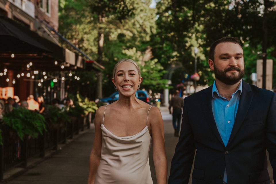 Knoxville downtown elopement