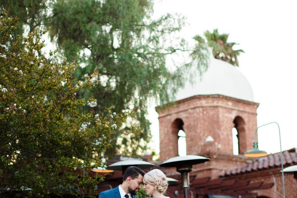 Plaza de Magdalena Wedding, San Juan Capistrano. Photo Credit: Full Spectrum Photography