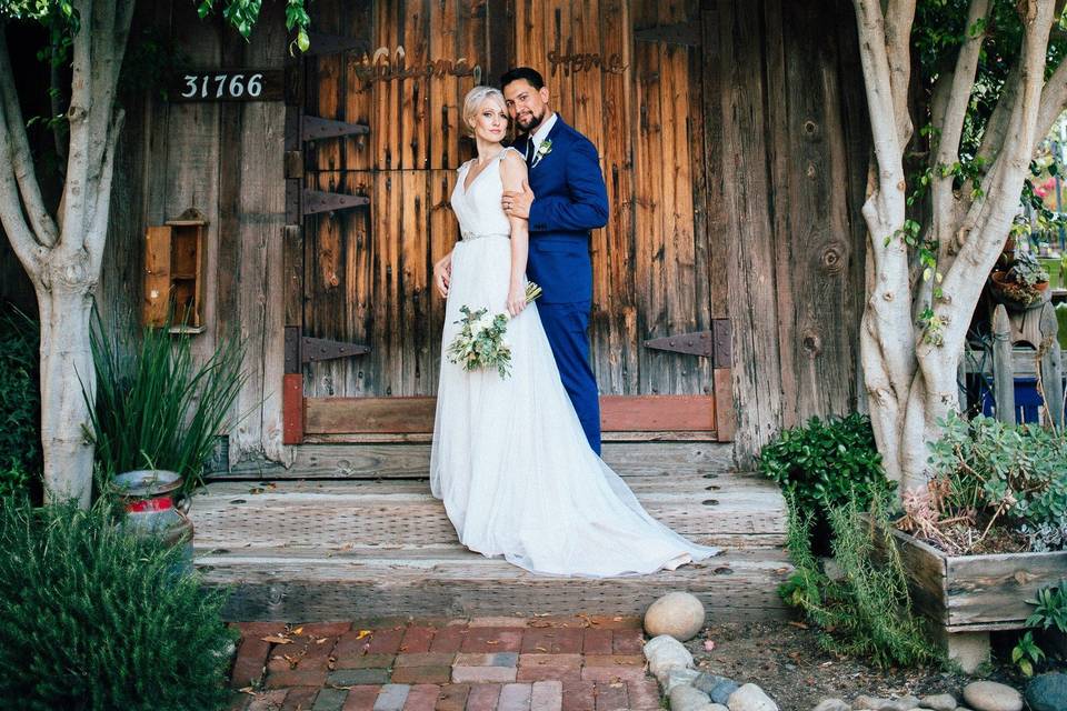 Plaza de Magdalena Wedding, San Juan Capistrano. Photo Credit: Full Spectrum Photography