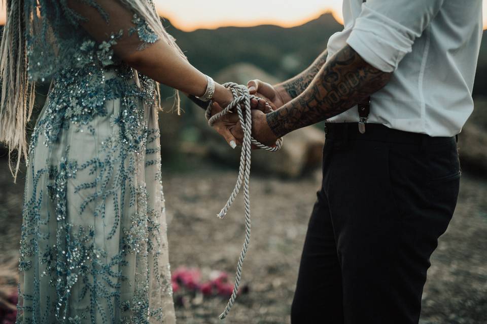 Cielo Farms Wedding. Photo Credit: Heirlume Photography