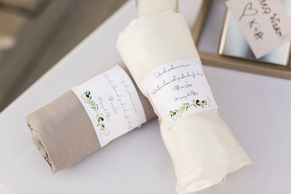 Ladies wedding Favors- Pashminas