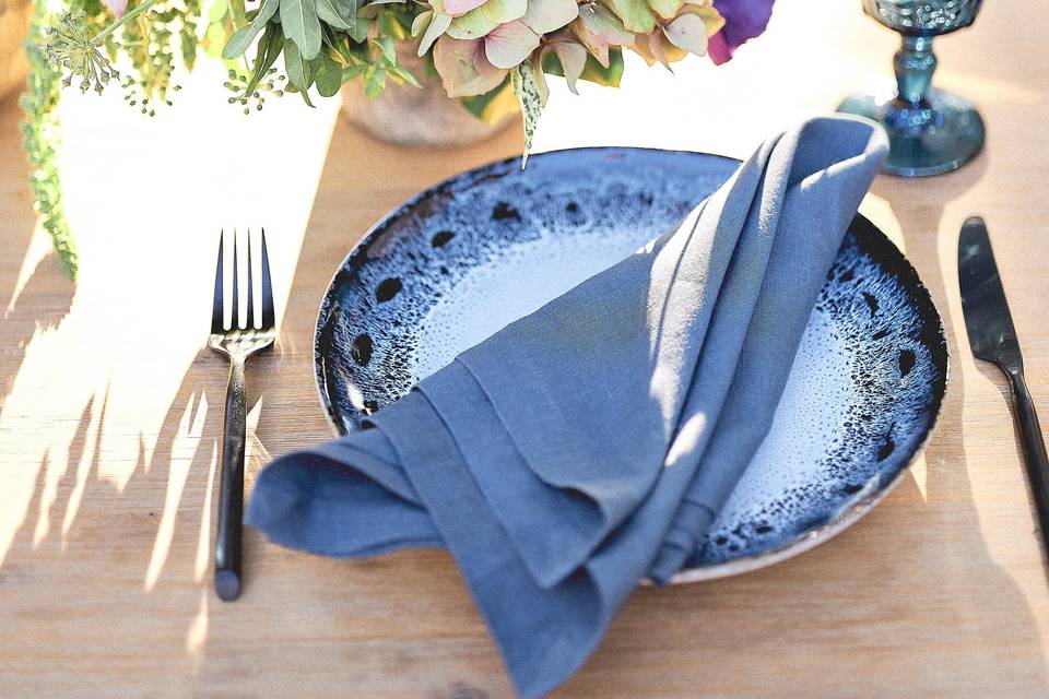 King Gillette Ranch, Calabasas, Place Setting