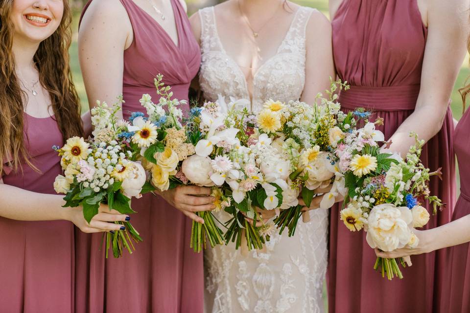 Wedding Party Flowers