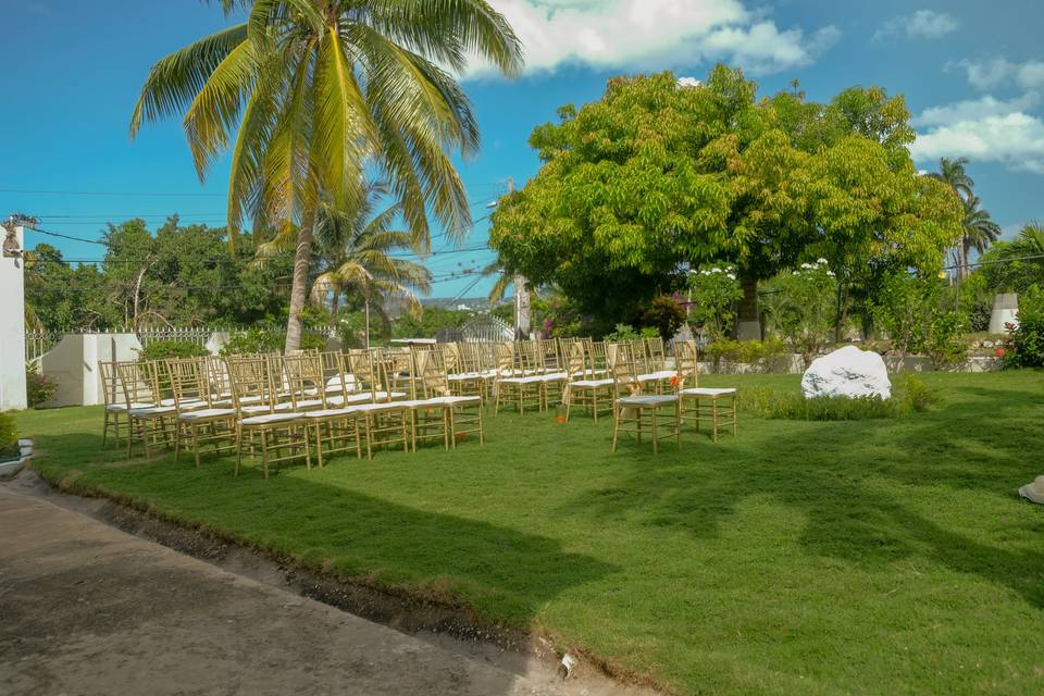 Ceremony Set up