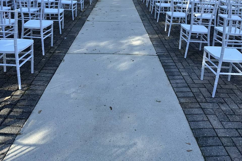 New Seating for your ceremony!