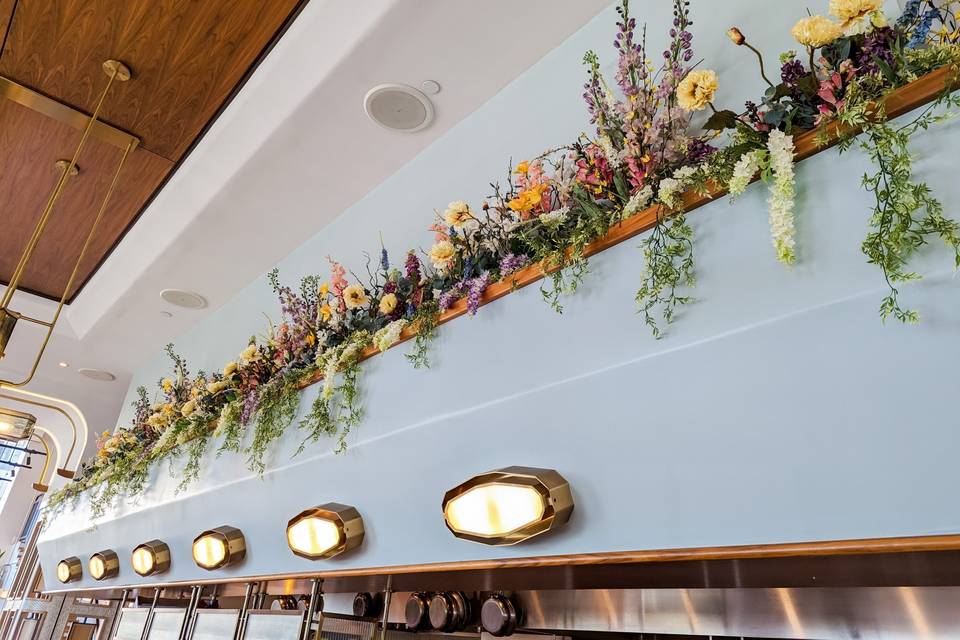 Floral Wall Installation