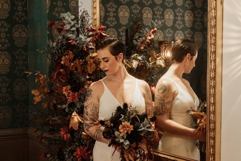 B + T October Wedding