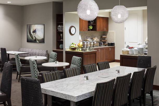 Dining table area