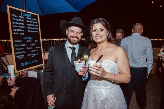Cheers to the Bride and Groom