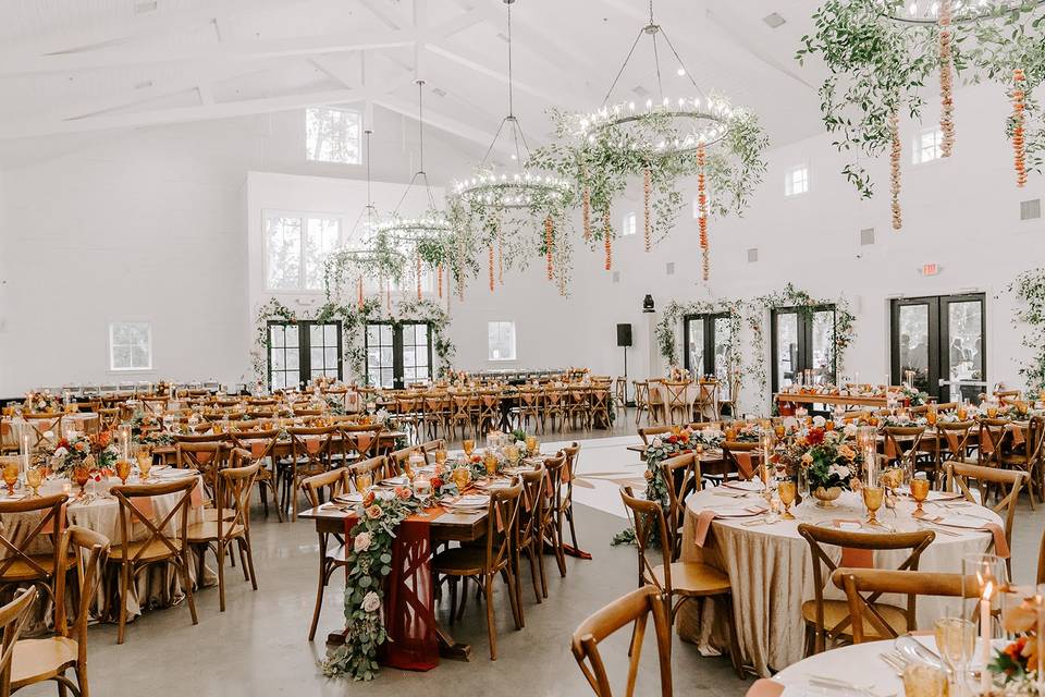 Reception Barn - interior