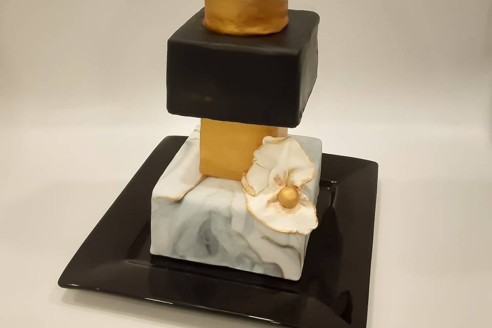 Abstract and elegant cakes