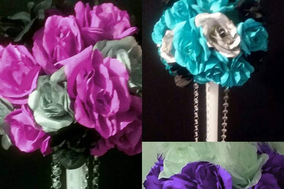 Custom Centerpieces
Designed with your color theme in mind