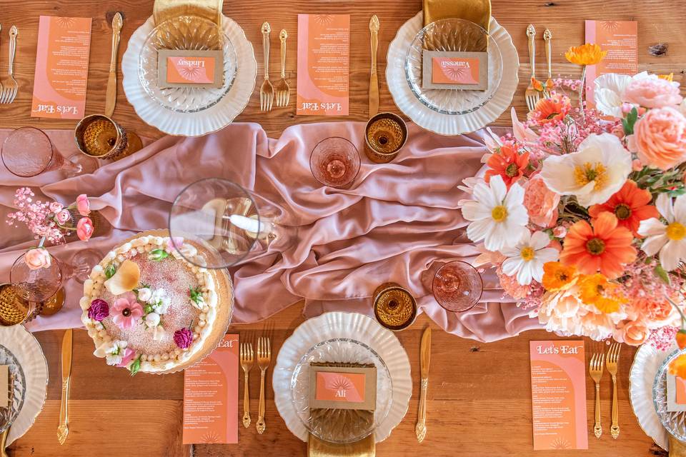 Signature tablescape design