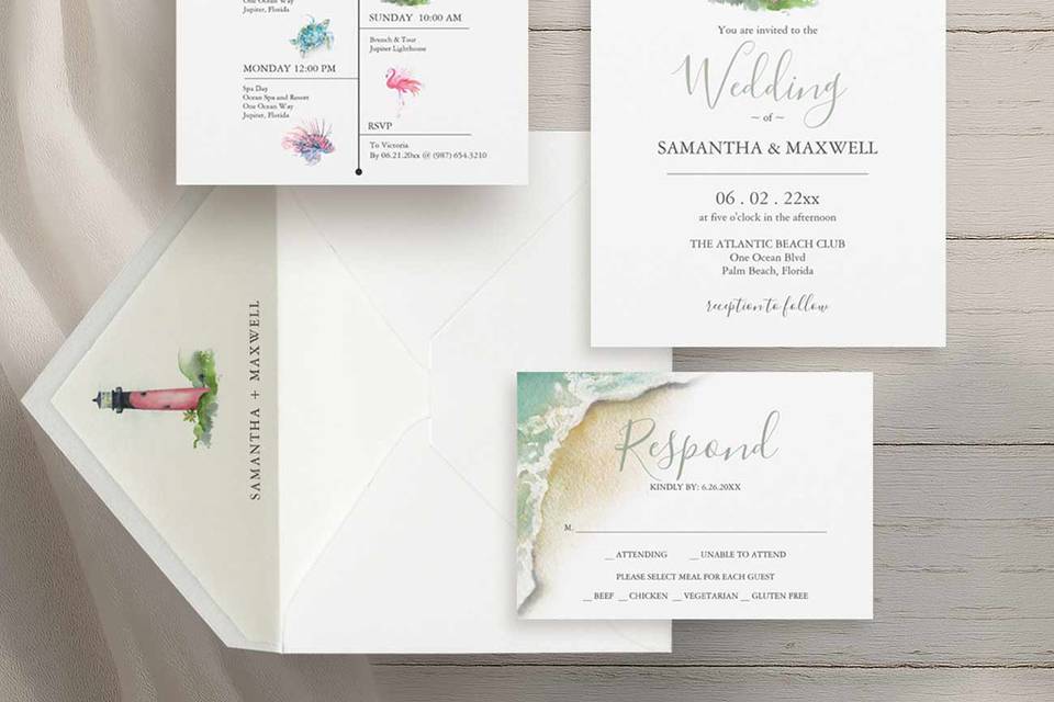 Jupiter Lighthouse Wedding