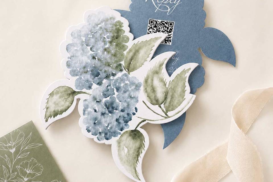 Die Cut Wedding Invitations