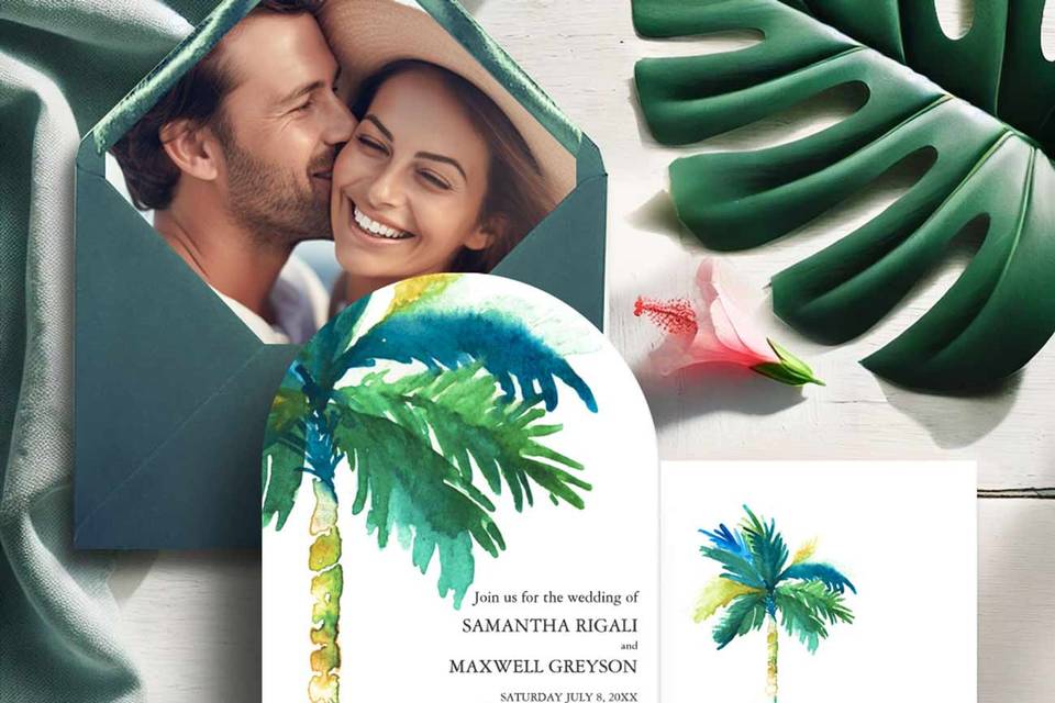 Destination Wedding Invitation