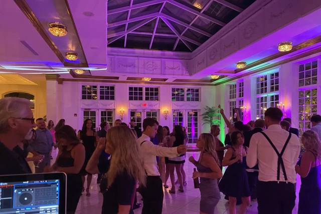 On the dancefloor