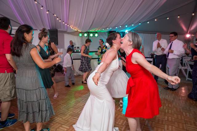 On the dancefloor