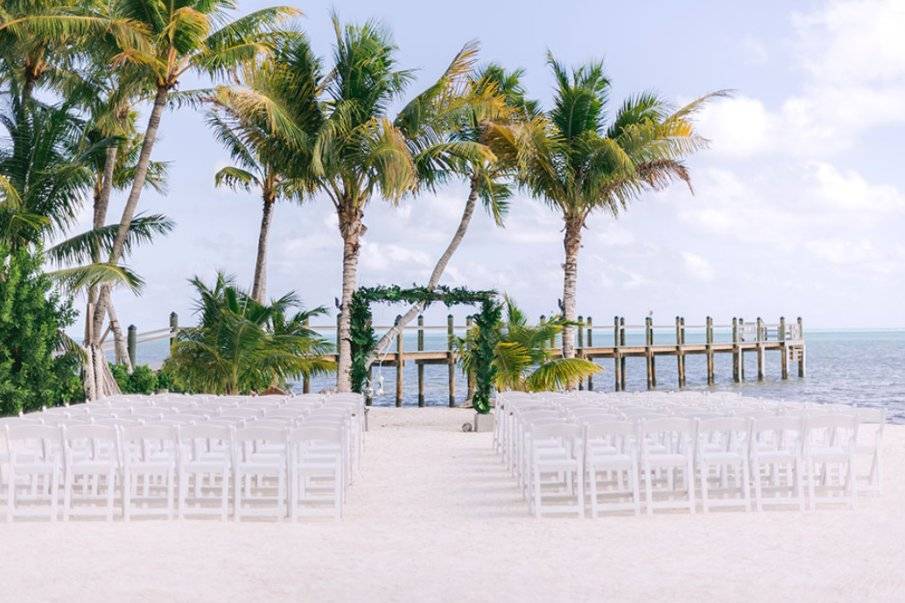 Ceremony on the beach