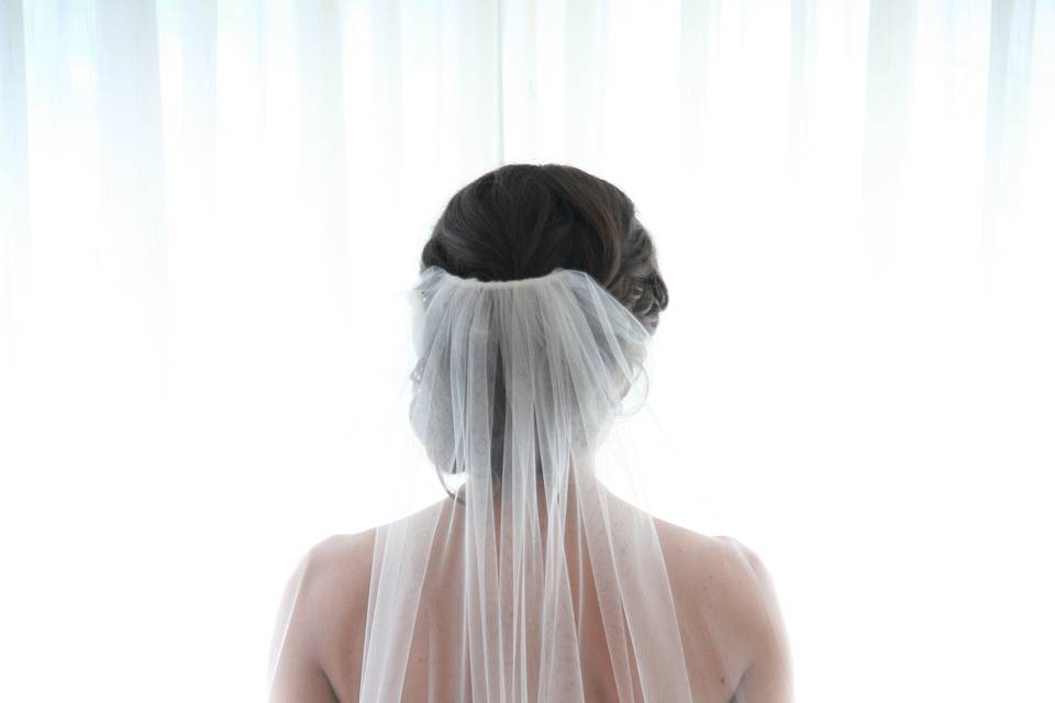 Veiled bride