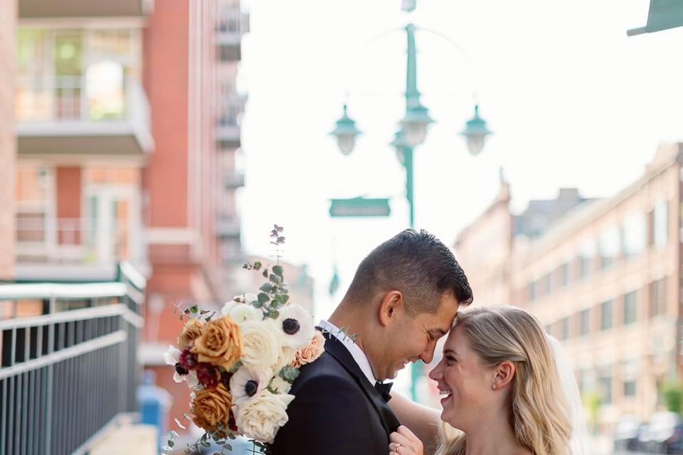 Summer Wedding downtown Mke