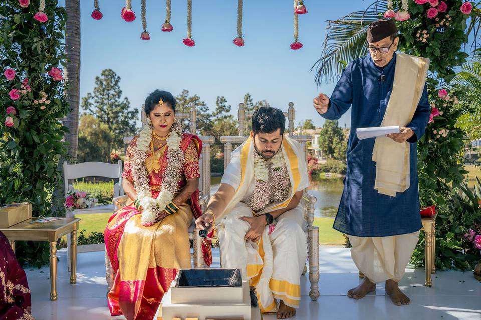 Mandap ceremony
